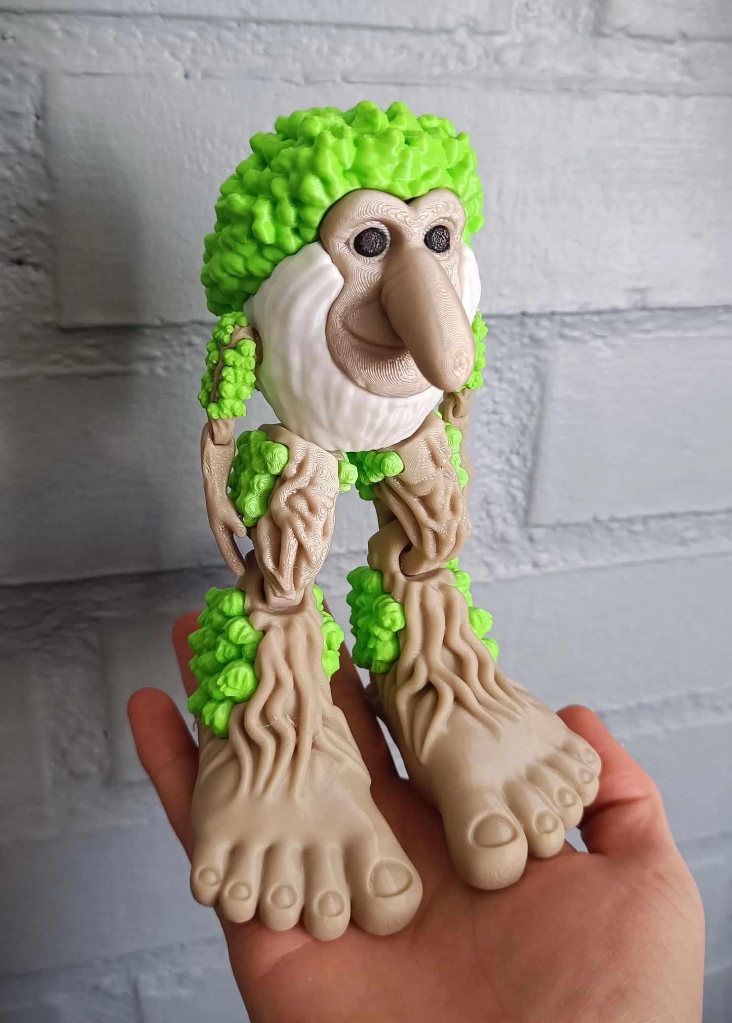 🌳🦶 Brr Brr Patapim – Figura Articulada de 16 cm | Impresa en 3D