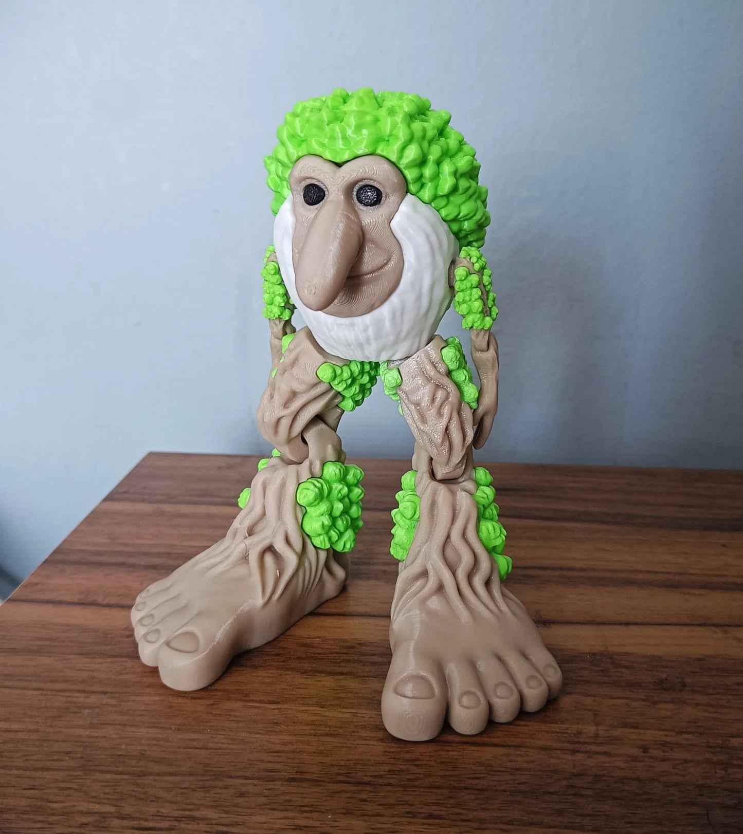 🌳🦶 Brr Brr Patapim – Figura Articulada de 16 cm | Impresa en 3D