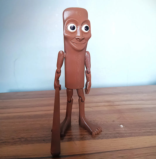 🪵 Tung Tung Tung Sahur – Figura Articulada de 19.5 cm | Edición Brainrot Viral