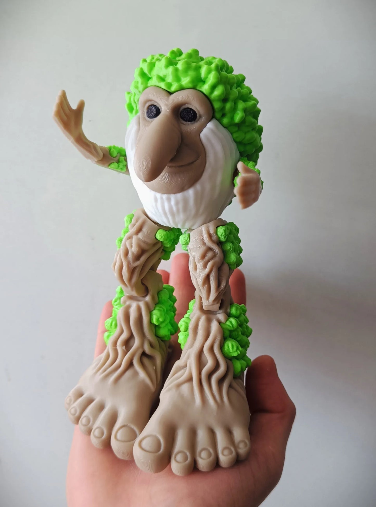 🌳🦶 Brr Brr Patapim – Figura Articulada de 16 cm | Impresa en 3D